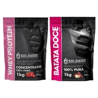 Kit Whey Protein + Batata Doce em Pó: Ganho de Massa e Energia - imagem 2