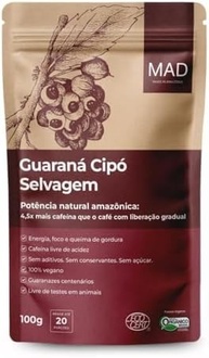 Guaraná Cipó Orgânico MAD 100G - Energia e Foco - imagem 4