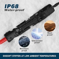 Conector Solar XT60i 10AWG: Expanda sua Energia Solar Portátil com Segurança e Eficiência (40 pés) - imagem 5
