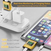 MakerHawk Medidor de Energia USB-C: Teste Tensão, Corrente e Mais com Precisão! - imagem 5