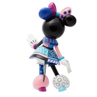 Enesco Disney BRITTO Minnie Mouse Estatueta 21cm - Coleção Exclusiva com Arte Pop Vibrante - imagem 3