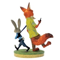 Enesco Disney Showcase Zootopia - Estatueta de Nick e Judy, 21 cm, Multicolorido - imagem 4