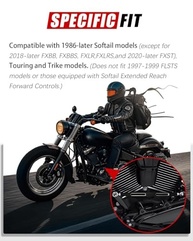 Engrenagem de Câmbio Preta para Harley Davidson: Softail, Dyna, Touring (1986-2024) - imagem 4