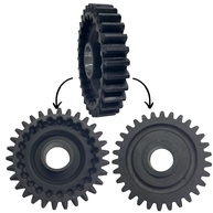Engrenagem Eixo Mudança Rotativa Yanmar TC8, TC10, TC11, TC12, TC14, TC11S, TC12S, TC14S: Peça de Reposição Essencial - imagem 1