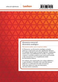 Thesaurus Essencial: Encontre a Palavra Perfeita e Enriqueça Seu Texto - imagem 3