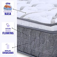 Colchão Viúva Smart Spring: Conforto Nasa e Molas Ensacadas - imagem 2