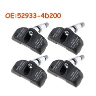 Kit 4 Sensores TPMS para Hyundai Entourage, Santa Fe, Veracruz 2007-2009 - Pressão de Pneu 52933-4D200 - imagem 3