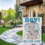 Bandeira de Jardim Welcome Home Dupla Face 12,5x18" - Decore Sua Entrada com Estilo - imagem 2
