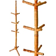 Cabideiro de Chão Mancebo Envernizado Arara 10 Ganchos - Organize com Estilo e Praticidade - imagem 3