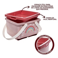 Porta Fraldas Arco Íris Plasútil: Organize o Enxoval! - imagem 2