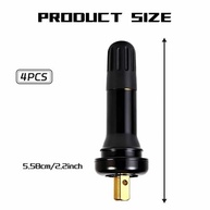 Kit 4 Hastes Válvula Pneu TPMS Borracha EPDM Universal - Segurança e Durabilidade - imagem 3