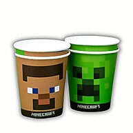 Copos Minecraft 200ml: Festa Temática Épica! - imagem 2