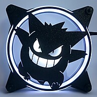 Grelha 120mm Gengar Pokémon: Deixe seu PC épico 🎮 - imagem 1