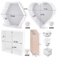 Moldes de Silicone para Resina Epóxi - 3 Formas para Artesanato DIY e Preservação de Flores - imagem 4