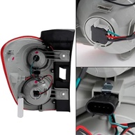 Lanterna Traseira Direita Chevy Equinox 2010-2015 - Vermelha com Lâmpadas e Chicote - imagem 5