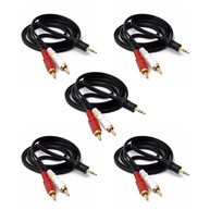 Cabo P2 para RCA 1.5m: Conexão de Áudio Impecável para Seus Equipamentos - imagem 1