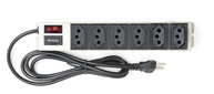 Filtro de Linha Power Line 6 Tomadas: Proteção e Confiabilidade para Seus Equipamentos - imagem 1