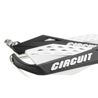 Protetor de Mão Fenix Carbon II Alumínio Circuit Equipment - Proteção e Estilo para sua Moto (Preto/Branco) - imagem 4