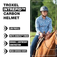 Capacete de Equitação Troxel Intrepid Unissexo: Segurança e Conforto para Cavaleiros - imagem 3
