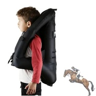 Colete infantil com airbag para equitação, 4 estações, reutilizável, unissex, para treinamento equestre - imagem 2