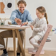Cadeira de Alimentação Tripp Trapp Natural Stokke - Ajustável e Ergonômica para Toda a Família - imagem 3