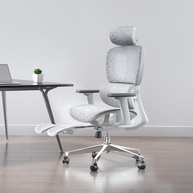 Cadeira de Escritório Ergonômica Sensetup Cosy T03 Mesh Branca - Conforto e Estilo para Seu Ambiente - imagem 2