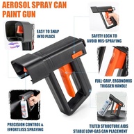Pistola Spray com Alça Ergonômica + Luvas - Controle Total na Pintura - imagem 4