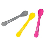 Conjunto de 3 Colheres Infantis Clingo - Macias, Ergonômicas e Seguras para Bebês - imagem 2