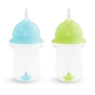 Munchkin Click Lock Copo com Canudo Azul 296ml - Seguro, Ergonômico e Sem Vazamento - imagem 2