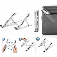 Suporte para Notebook Ajustável em Alumínio 6 Ângulos | Ergonômico, Leve e Resistente até 17" | Linha Premium - imagem 5