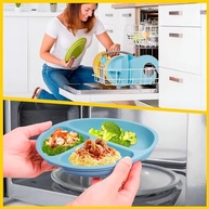 Kit Introdução Alimentar Bebê 8 Peças - Silicone Seguro, Ergonômico e Antitóxico - imagem 5