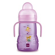 Copo MAM Trainer Rosa 220ml - Transição Suave para Bebês com Design Ergonômico - imagem 1