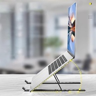 Suporte Ajustável para Laptop em Alumínio - Portátil, Dobrável e Ergonômico para Todos os Modelos até 17" - imagem 3