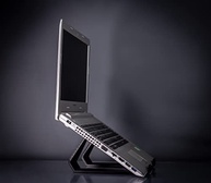 Splin Suporte para Notebook Universal Soft Touch - Design Moderno e Ergonômico (Preto) - imagem 3