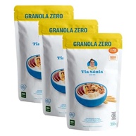 Kit 3 Granola Light Z ero Açúcar Banana X-Pin 200g cada Tia Sônia - imagem 2