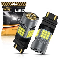Lâmpada LED 3157 Sidaqi CANBUS 6000LM: Iluminação Potente e Sem Erros para Seu Veículo - imagem 1