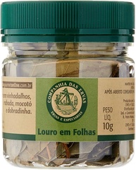 Louro em Folhas Companhia das Ervas Pote Pet 10g - imagem 4