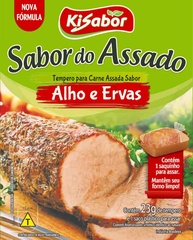 KiSabor, Tempero Sabor do Assado Alho e Ervas, 23 Gramas - imagem 4