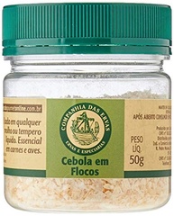 Companhia das Ervas Cebola Em Flocos Companhia Das Ervas Pote Pet 50G - imagem 1