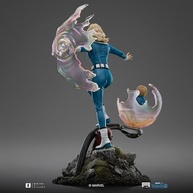 Estátua Colecionável Invisible Woman e Franklin - Quarteto Fantástico - Iron Studios Escala 1/10 - imagem 5