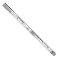 Escala Inox 500mm Zaas: Precisão Profissional - imagem 1