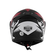 Capacete Escamoteável MIXS Gladiator Storm Vermelho Fosco - Segurança e Estilo para Você! - imagem 4