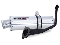 Escapamento Coyote RS3 Alumínio Oval Polido para Honda Twister CBX 250 (Até 2008) - imagem 1