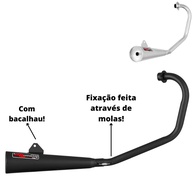 Escapamento Titan 160: Ronco Esportivo ML Competition - imagem 1