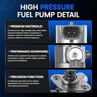 Bomba de Combustível Alta Pressão HM10099 para Ford Edge, Escape, Explorer, Focus, Fusion, Taurus e Land Rover Discovery, LR2, Evoque - imagem 4