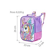 Kit Mochila com Rodinhas, Lancheira e Estojo – Perfeito para Escola - imagem 2