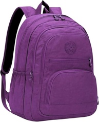 Mochila Feminina Masculina Tactel Notebook Escolar Resistente Grande Costas Juvenil Escola Preta - imagem 1