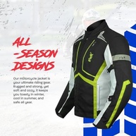 HWK Jaqueta de motocicleta para homens e mulheres escorpião com tecido Cordura para motociclismo Enduro Motocross - imagem 3