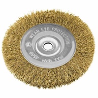 Escova de Aço Circular Ondulada 6 Pol MTX 746649: Limpeza Profissional em Locais Difíceis - imagem 1