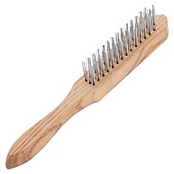Escova de Aço Manual SPARTA 3 Fileiras: Limpeza Profunda e Durável - imagem 1